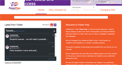 Desktop Screenshot of powerprep.org